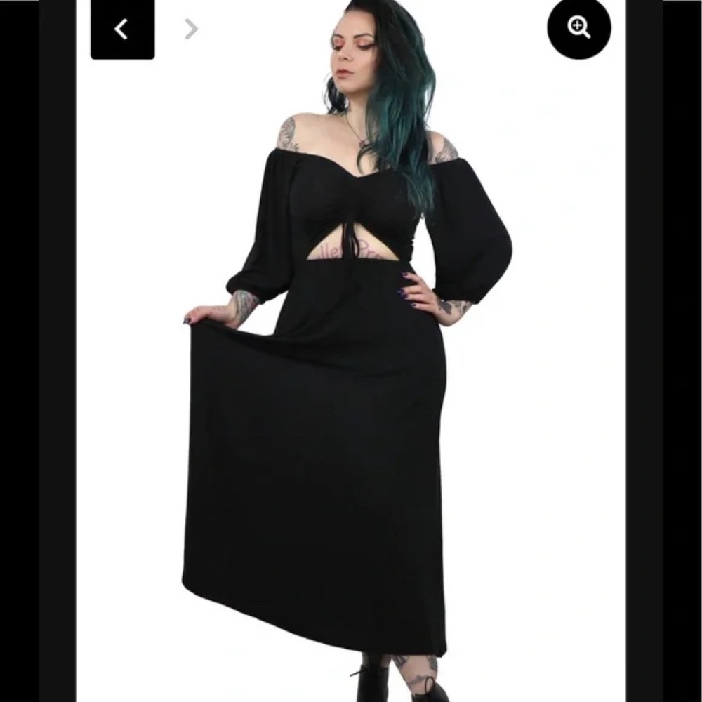 foxblood lydia dress